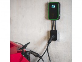 Hišna polnilnica Wallbox GC EV PowerBox 22kW RFID polnilec z vtičnico tipa 2 za polnjenje električnih avtomobilov in priključnih hibridov